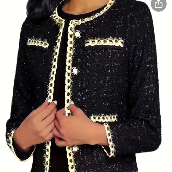 New Chanel Style knit Jacket - Picture 1 of 5